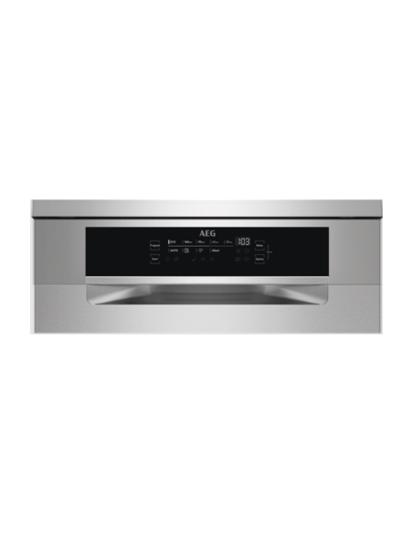 LAVE VAISSELLE AEG  MAXIFLEX 14 COUVERTS, 8 PROG, MOTEUR INVERTER, INOX