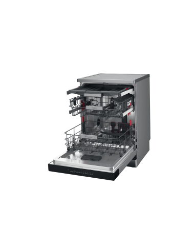 LAVE VAISSELLE WHIRLPOOL 14 COUVERTS 11 PROGRAMMES 6EME SENS POWERCLEAN A+++ INOX
