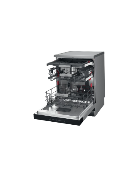 LAVE VAISSELLE WHIRLPOOL 14 COUVERTS 11 PROGRAMMES 6EME SENS POWERCLEAN A+++ INOX