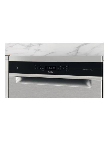 LAVE VAISSELLE WHIRLPOOL 14C 11P 6°SENS POWERCLEAN A++ INOX