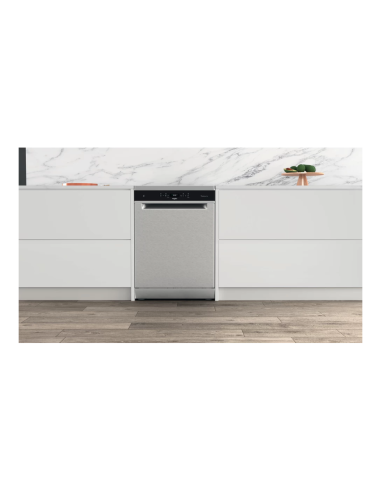 LAVE VAISSELLE WHIRLPOOL 14C 11P 6°SENS POWERCLEAN A++ INOX