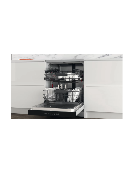 LAVE VAISSELLE WHIRLPOOL 14 COUVERTS 8 PROGRAMMES 6EME SENS INOX