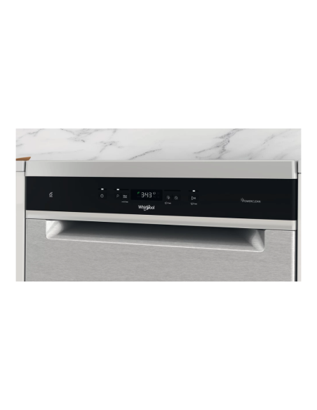 LAVE VAISSELLE WHIRLPOOL 14 COUVERTS 8 PROGRAMMES 6EME SENS INOX