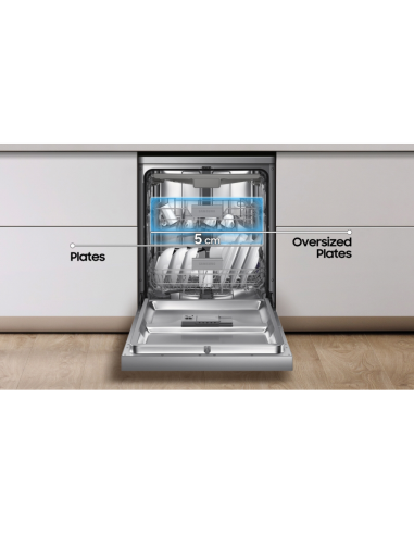 LAVE VAISSELLE SAMSUNG 13 COUVERTS 5 PROGRAMMES GRIS