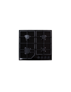 PLAQUE SCHNEIDER 4 FEUX 60CM NOIR