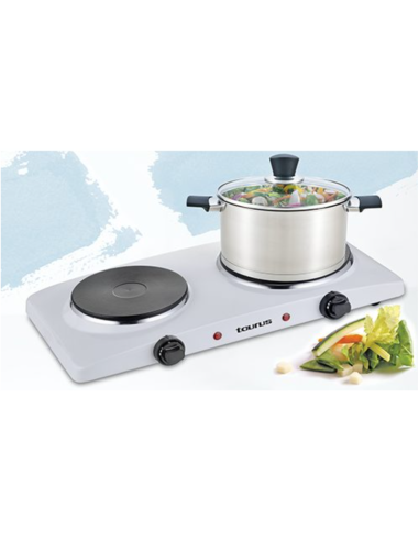 RECHAUD TAURUS VOLCANO DUO BLANC