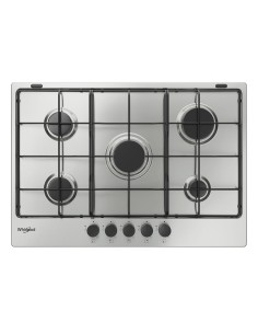 WHIRLPOOL GM 750/ IX 70CM 5F plaque de cuisson à GAZ