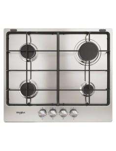 WHIRLPOOL TGML 650 INOX plaque de cuison à GAZ