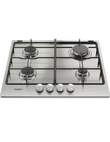 WHIRLPOOL TGML 650 INOX plaque de cuison à GAZ