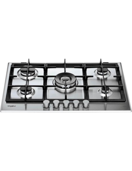 WHIRLPOOL TC GMAL 7522/IXL 5F 75CM plaque de cuisson à GAZ