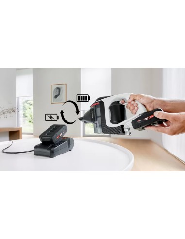 Série 8 Aspirateur rechargeable Unlimited Gen2 Blanc BSS8224