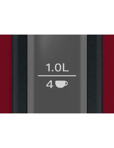 Bouilloire DesignLine 1.7 l Rouge TWK3P424