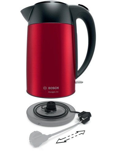 Bouilloire DesignLine 1.7 l Rouge TWK3P424