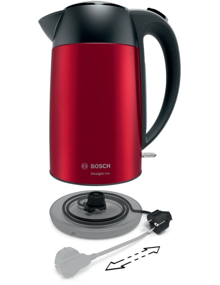 Bouilloire DesignLine 1.7 l Rouge TWK3P424