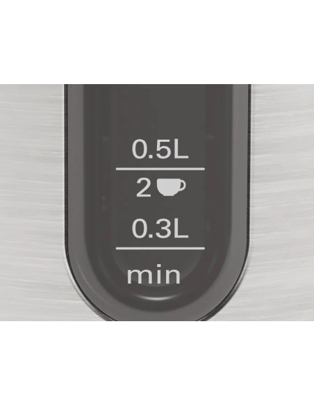 Bouilloire DesignLine 1.7 l Acier inoxydable TWK4P440