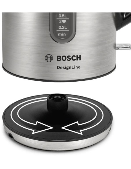 Bouilloire DesignLine 1.7 l Acier inoxydable TWK4P440