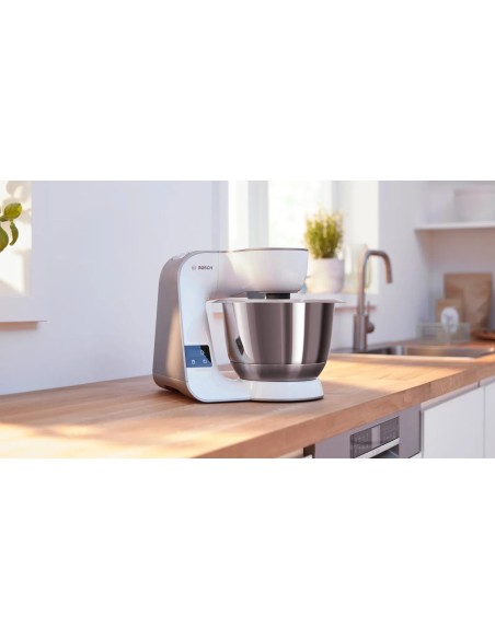 Série 4 Robot pâtissier avec balance MUM 5 1000 W Blanc,