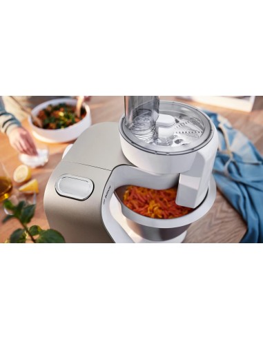 Série 4 Robot pâtissier avec balance MUM 5 1000 W Blanc,