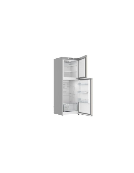 ثلاجة كومبين انوكس مع مجمد في الاعلى بثمن جد مناسب