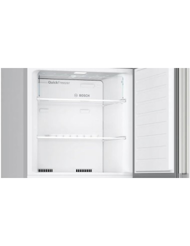 ثلاجة كومبين انوكس مع مجمد في الاعلى بثمن جد مناسب