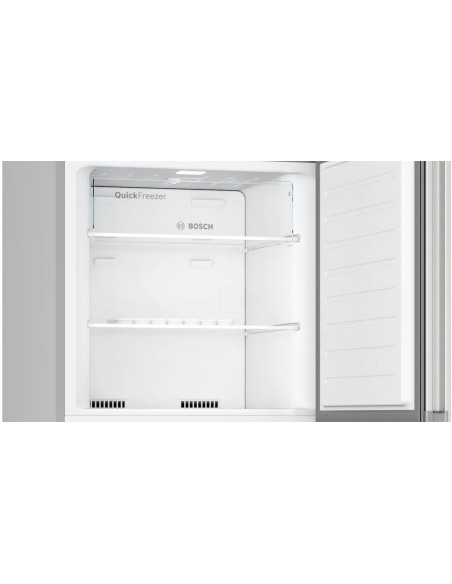 ثلاجة كومبين انوكس مع مجمد في الاعلى بثمن جد مناسب