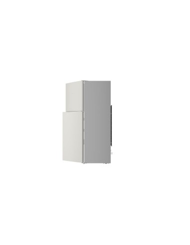 ثلاجة كومبين انوكس مع مجمد في الاعلى بثمن جد مناسب