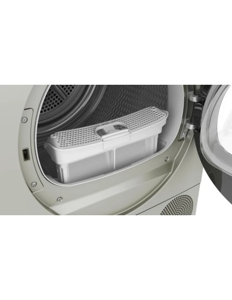 sèche-linge marque  bosch  à condensation 8 kg Argent inox. WTN86202ME