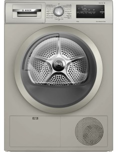 sèche-linge marque  bosch  à condensation 8 kg Argent inox. WTN86202ME 2