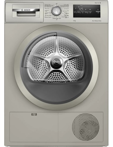sèche-linge marque  bosch  à condensation 8 kg Argent inox. WTN86202ME