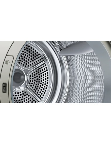 sèche-linge marque  bosch  à condensation 8 kg Argent inox. WTN86202ME