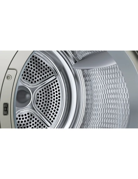 sèche-linge marque  bosch  à condensation 8 kg Argent inox. WTN86202ME