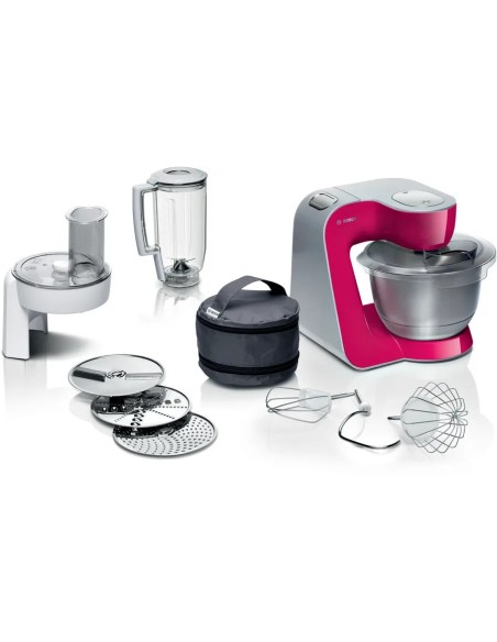 Robot pâtissier MUM 5 1000 W Rouge marque bosch serie 4 MUM58420