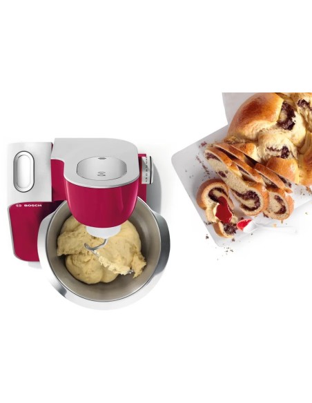 Robot pâtissier MUM 5 1000 W Rouge marque bosch serie 4 MUM58420